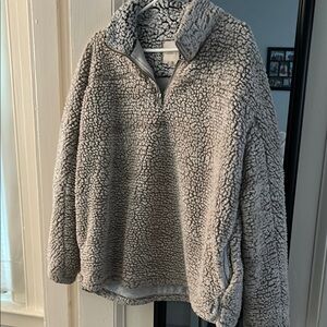 Sherpa Pullover Sweater